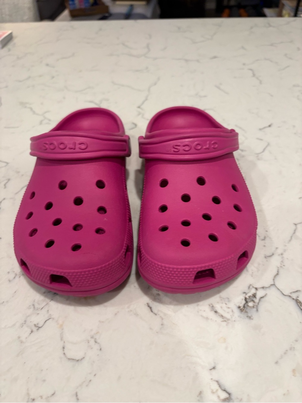 CROCS Woman's Classic Clog in Hot Pink